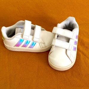 Toddler Girl - Adidas White sneakers